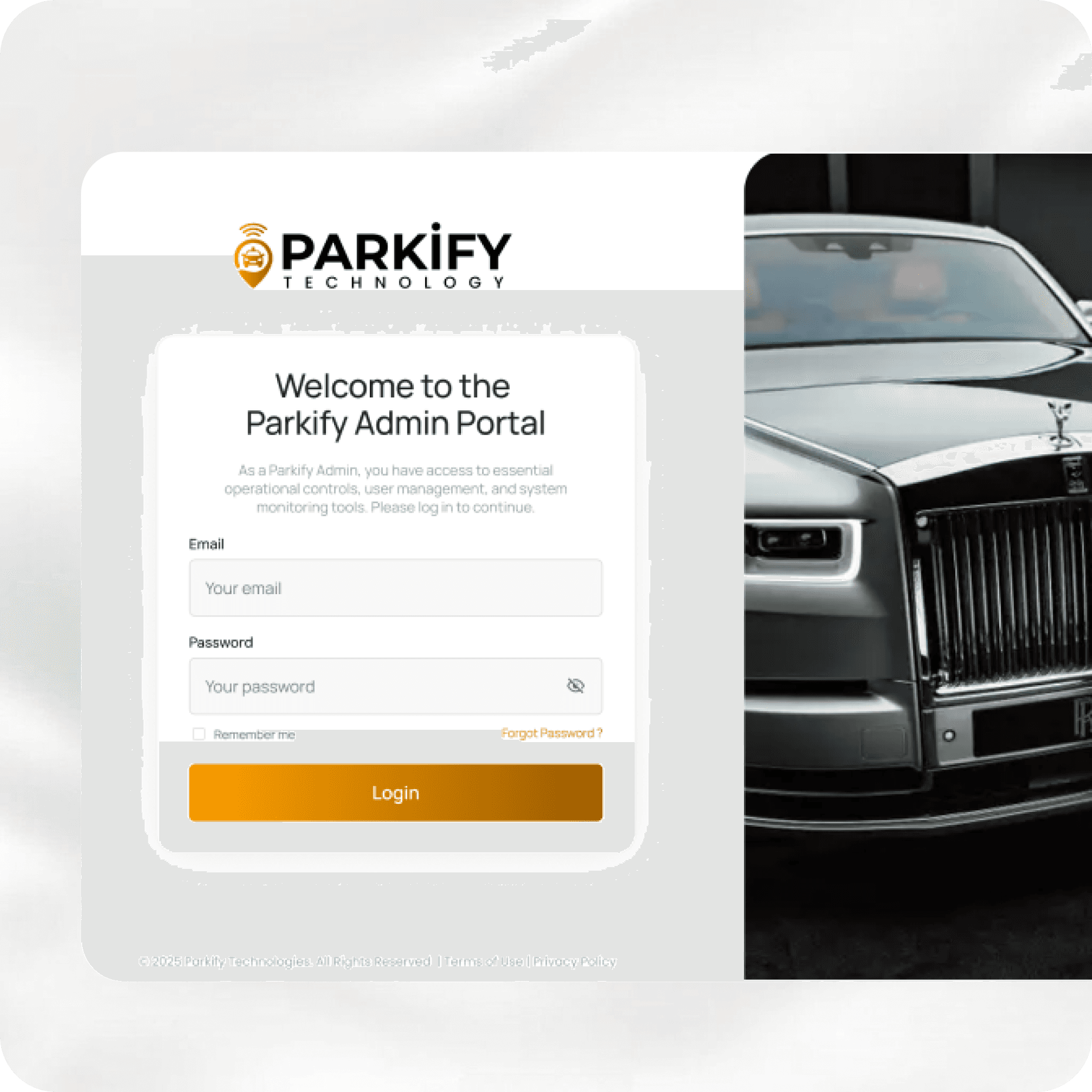Parkify – Parking Platform
