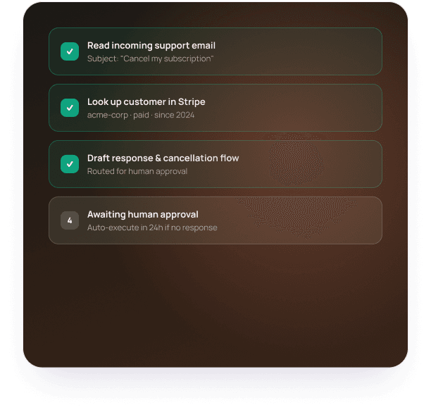 AI Agents & Multi-Step Workflows