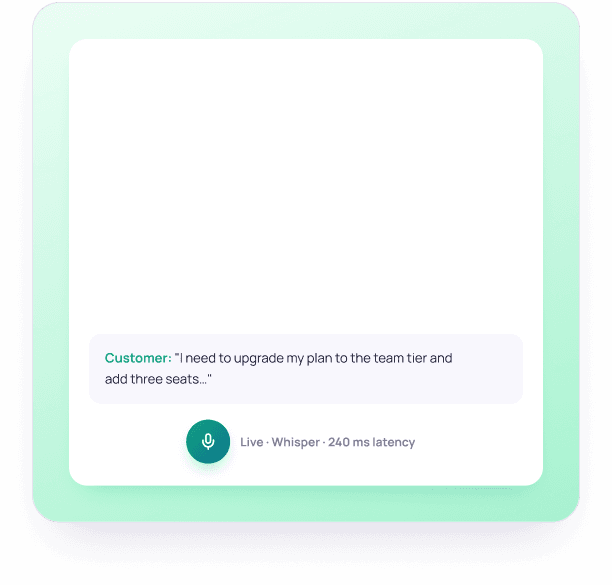 Voice AI & Natural Language Processing